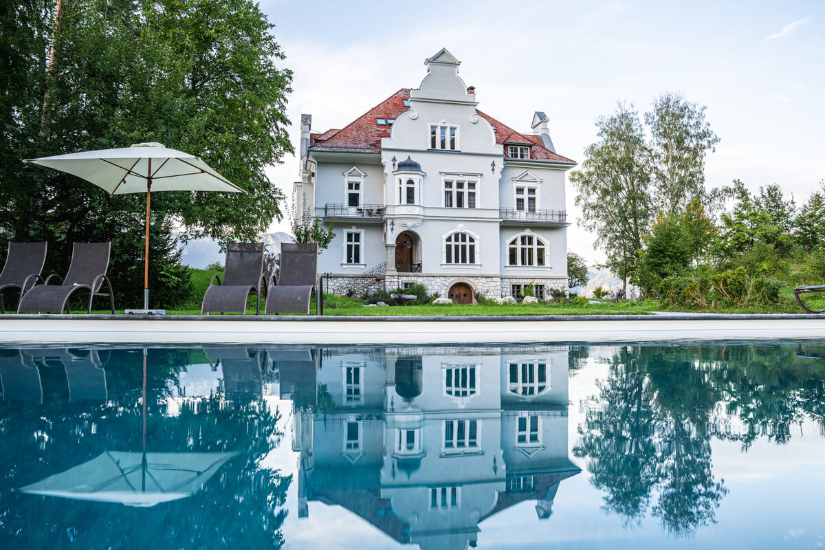 Villa Bergzauber Pool, Rossleithen, Austria