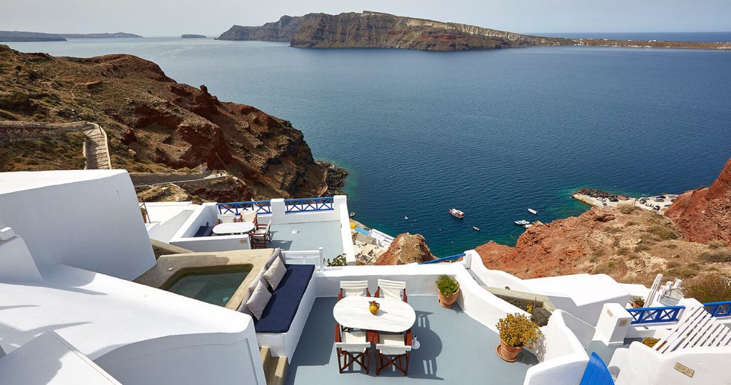 La magie de la fin de l'été à Santorin 10 esperas santorini hotel greece.