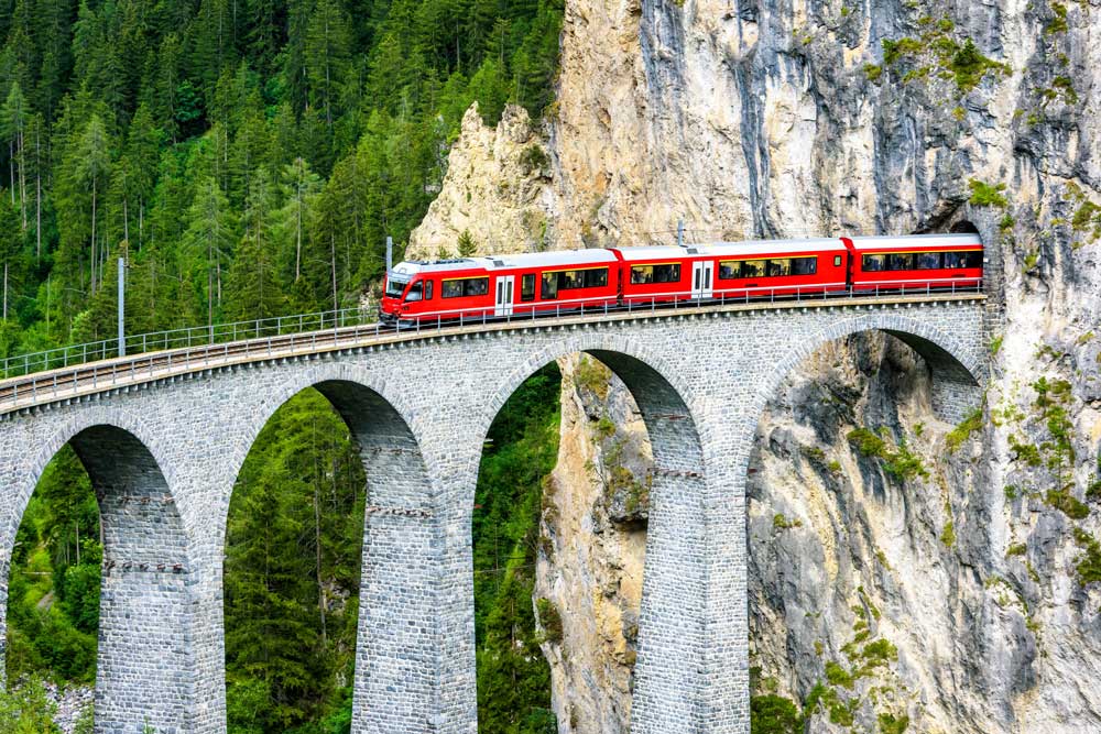 # The Albula Bernina Railway