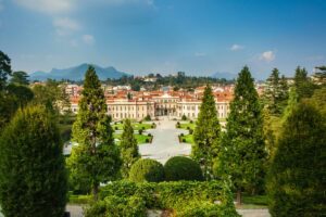 Italy Palazzo Estense Garden in Varese