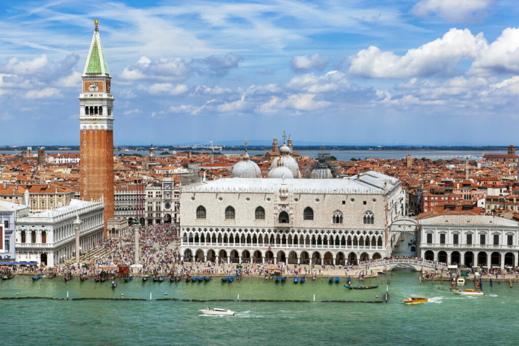 Doge Palace in Venice, Italy