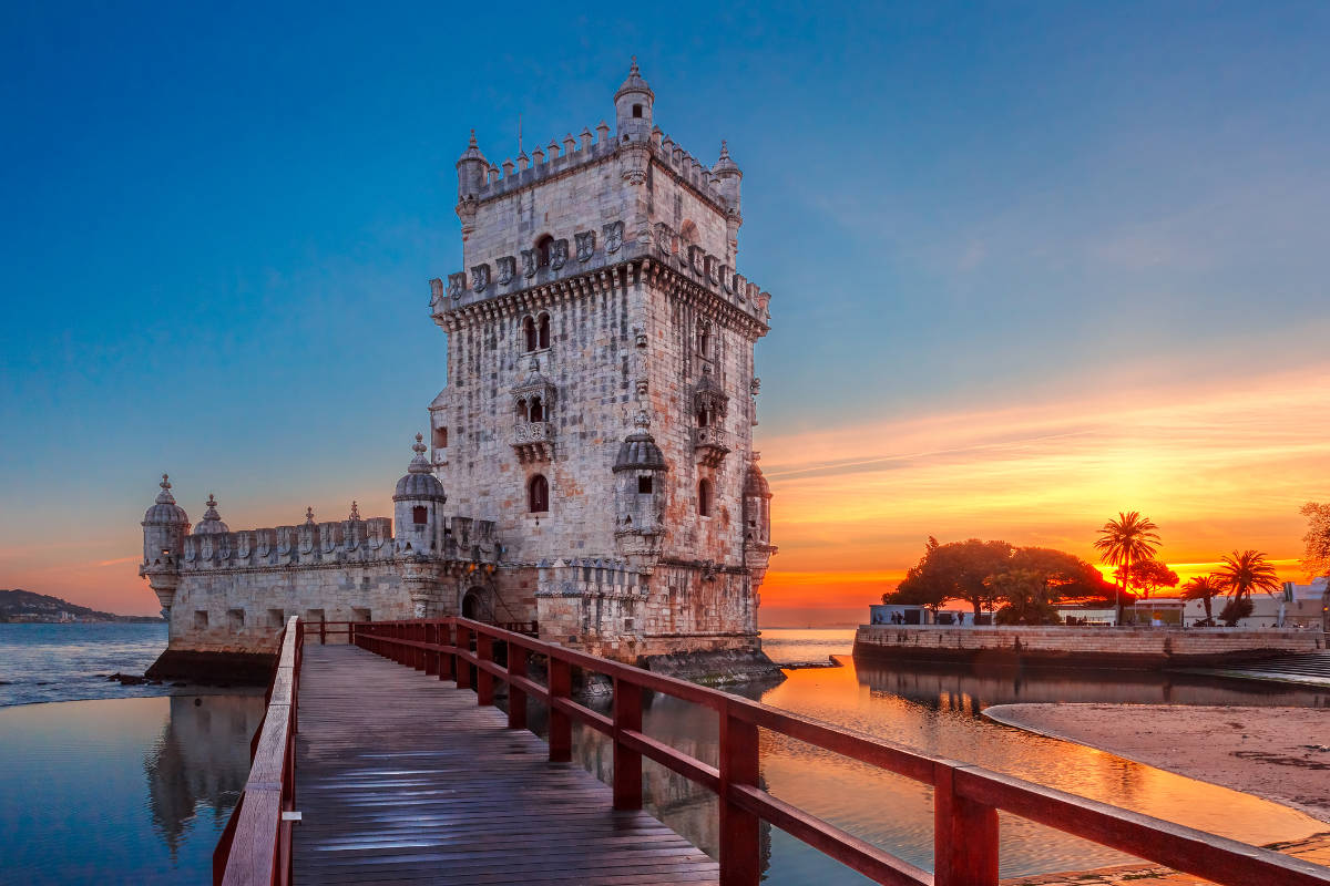 Belem Towner a Lisbona, Portogallo