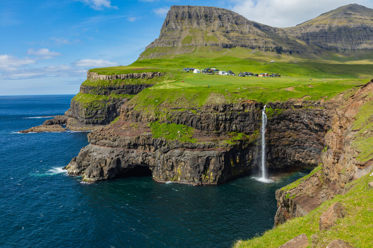 Cascada de Mulafossur, Islas Feroe