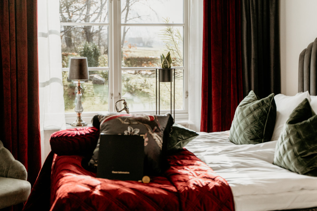 Chambre élégante à Nackarpsdalen Gästgiveri, Suède